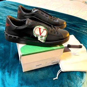 Mens Valentino Undercover Jun Takahashi Rockstud Skull Sneakers US 14 Euro 47